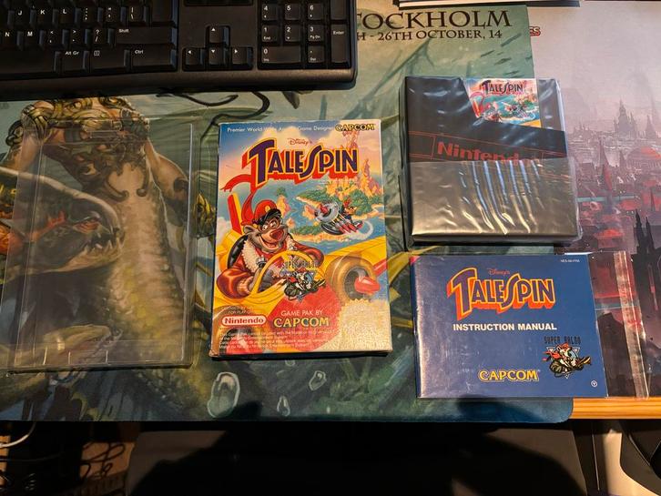 TaleSpin NES - Compleet in Doos!, Spelcomputers en Games, Games | Nintendo NES, Zo goed als nieuw, Platform, 1 speler, Vanaf 3 jaar