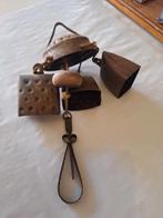 Oude winkelbel met 3 bellen, Frankrijk, Ophalen of Verzenden