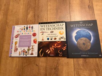 Wetenschapsboeken pakket beschikbaar voor biedingen