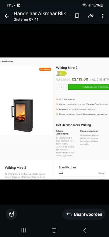 Speksteen kachels houtkachel  beschikbaar voor biedingen