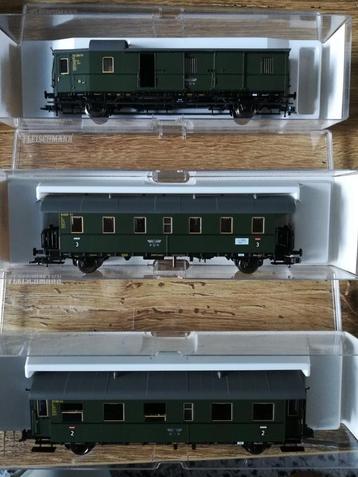 Fleischmann H0. DRB personenrijtuigen. REICHSADLER. beschikbaar voor biedingen