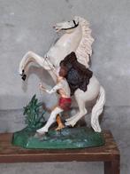 Guillaume COUSTOU Marly paard vintage gegoten beeld, Ophalen of Verzenden, Zo goed als nieuw, Dier