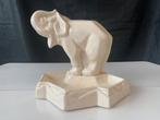 art deco craquele olifantje, Antiek en Kunst, Antiek | Keramiek en Aardewerk, Ophalen of Verzenden