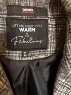Grijs geblokt winterjas maat 50, Kleding | Dames, Grote Maten, Yesta, Ophalen of Verzenden, Grijs, Jas of Mantel