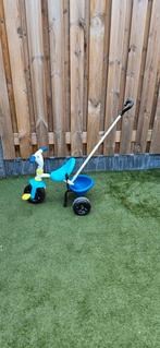 Smoby driewieler met duwstang, Ophalen, Gebruikt, Smoby, Duwstang