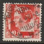 Ned.Indië 1938 253 Wilhelmina 10c, Gest, Postzegels en Munten, Postzegels | Nederlands-Indië en Nieuw-Guinea, Nederlands-Indië