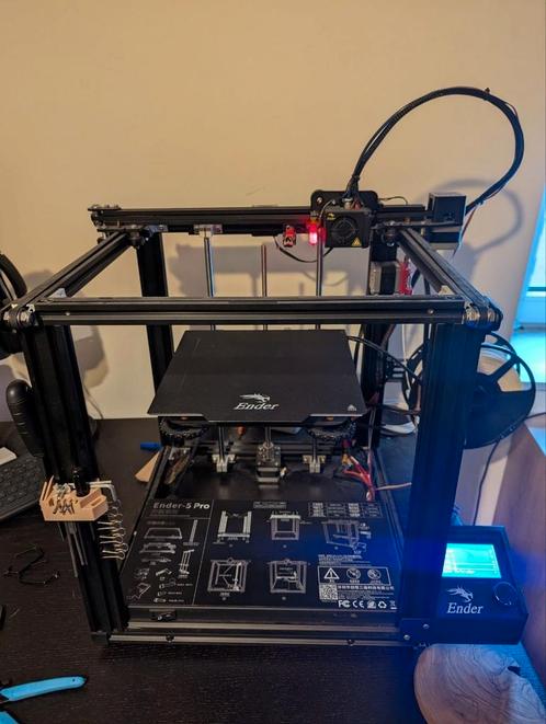 Creality Ender 5 pro met extras, Computers en Software, 3D Printers, Zo goed als nieuw, Ophalen of Verzenden