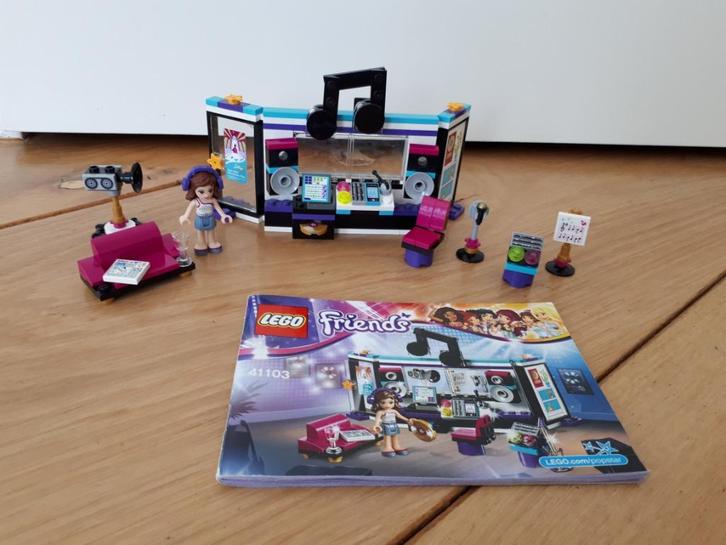LEGO Friends! Opname Studio, Kinderen en Baby's, Speelgoed | Duplo en Lego, Zo goed als nieuw, Lego, Complete set, Ophalen of Verzenden