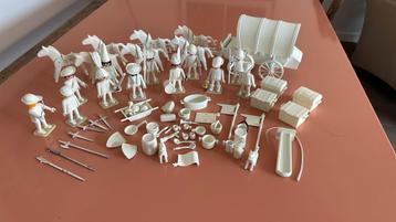 Playmobil 3660 – Color Marketkoopmannen (bijna compleet,) beschikbaar voor biedingen