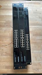 8x GigaMedia Ethernet switches - 24- en 16-poorts, Ophalen, Gebruikt