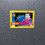 Panini sticker Lionel Messi Barcelona 2011/2012 handtekening, Ophalen of Verzenden, Zo goed als nieuw, Buitenlandse clubs, Poster, Plaatje of Sticker
