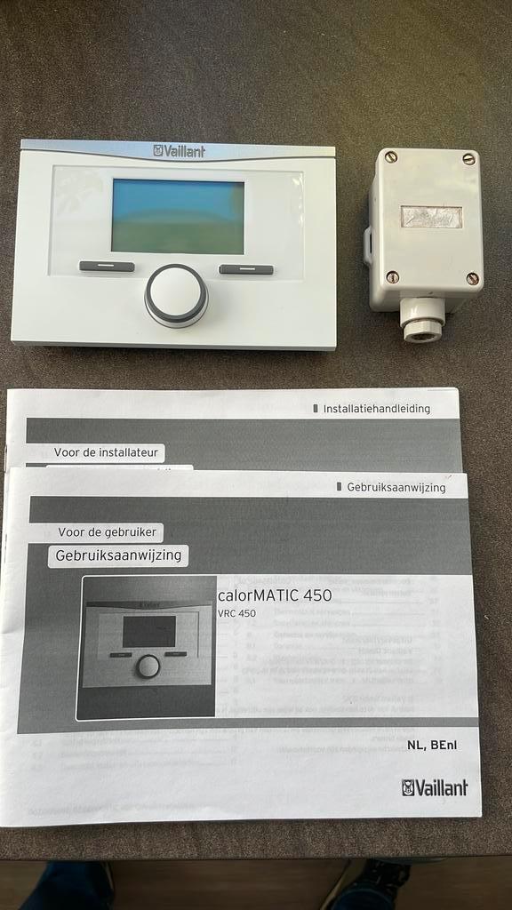 Vaillant calormatic 450 weersafhankelijke regeling, Doe-het-zelf en Verbouw, Thermostaten, Gebruikt, Ophalen of Verzenden