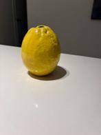 Des Pots vaasje citroen, Huis en Inrichting, Geel, Aardewerk of Porselein, Ophalen of Verzenden, Zo goed als nieuw