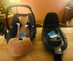 Maxi cosi pebble plus en isofix familyfix 3, Kinderen en Baby's, Autostoeltjes, Ophalen, Slaapstand, Zo goed als nieuw, Isofix