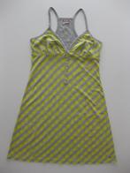 Hilfiger Denim jurk strandjurk Ibiza grijs lemon geel 38 M, Maat 38/40 (M), Ophalen of Verzenden, Geel