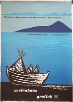 Wally Elenbaas zeefdruk 1973 Grafiek tentoonstellingsposter, Ophalen