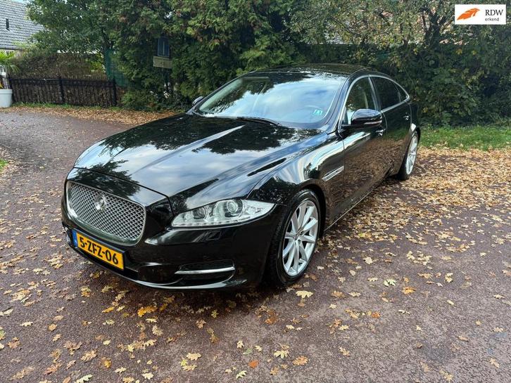 Jaguar XJ 3.0 V6 SC AWD Portfolio LWB / Navi / Pano / Leder, Auto's, Jaguar, Bedrijf, Te koop, XJ, 4x4, ABS, Achteruitrijcamera
