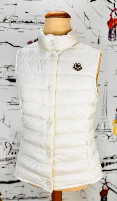 Moncler Liane dons bodywarmer jas maat 12, Kinderen en Baby's, Kinderkleding | Maat 152, Nieuw, Meisje, Jas, Ophalen of Verzenden