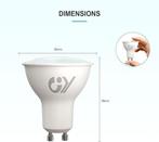 Ledlampen | GU10 lamp | niet dimbaar | Nieuw, Ophalen of Verzenden, Nieuw, Overige fittingen, Led-lamp