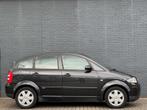 Audi A2 1.4 | Zwart | Climate | Cruisecontrol | Hoge instap, Voorwielaandrijving, Stof, Gebruikt, Zwart