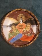 Uniek handgeschilderd satsuma bord - 20 cm, Ophalen