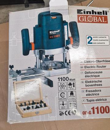 Einhell bovenfrees in doos 1100E beschikbaar voor biedingen