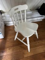 Witte cafestoelen, Huis en Inrichting, Stoelen, Ophalen, Gebruikt, Wit, Vijf, Zes of meer stoelen