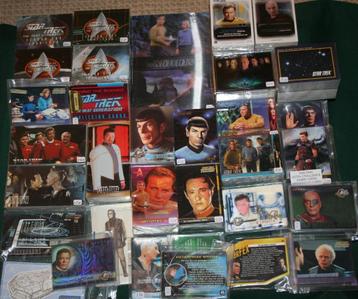 STAR TREK Trading cards - complete sets - TOS/TNG/ DS9/VOY beschikbaar voor biedingen
