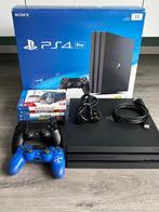 Playstation 4 pro met 3 controllers en 6 spellen, Spelcomputers en Games, Spelcomputers | Sony PlayStation 4, Ophalen of Verzenden
