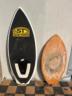twee Skimboards hout en kunststof Surftech Softops en Eden, Ophalen, Gebruikt, Shortboard
