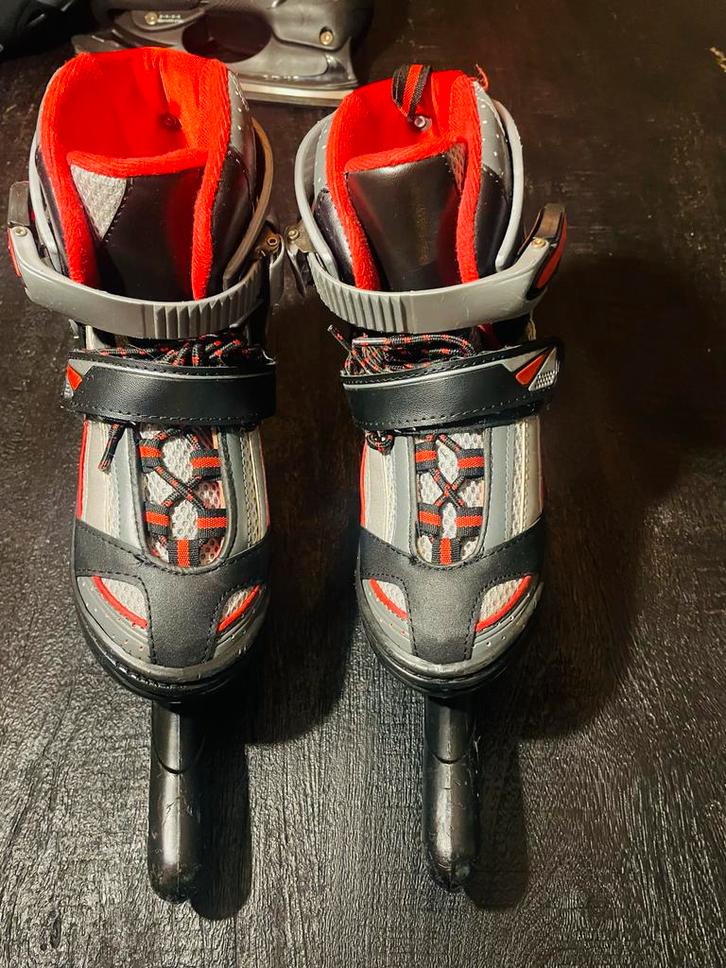 Verstelbare Schaatsen Combinoren Maat 34-37, Sport en Fitness, Schaatsen, Gebruikt, Combinoren, Overige merken, Ophalen of Verzenden