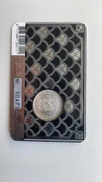 Historische Cioncard zilveren 1/2 gulden wilhelmina 1906, Postzegels en Munten, Munten | Nederland, Ophalen of Verzenden, Koningin Wilhelmina