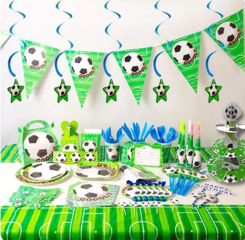 voetbal verjaardag versiering pakket, Hobby en Vrije tijd, Feestartikelen, Nieuw, Versiering, Verjaardag, Ophalen