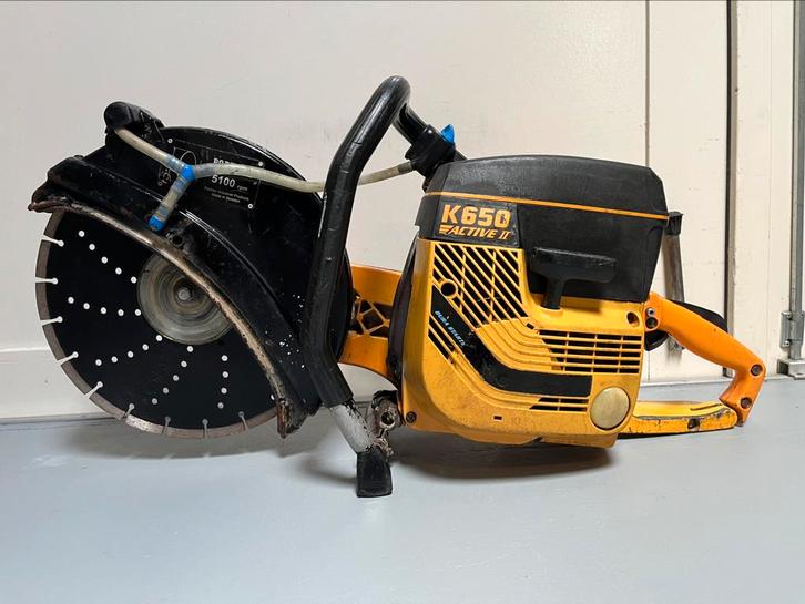 Partner / Husqvarna K650 bandenzaag - doorslijper, Tuin en Terras, Hand-tuingereedschap, Gebruikt, Ophalen of Verzenden