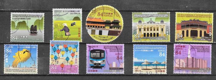 JoopJapan 2023 gestempelde serie, Postzegels en Munten, Postzegels | Azië, Gestempeld, Oost-Azië, Verzenden