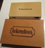 Vintage Tekendozen 2 stuks, Ophalen, Gebruikt, Overige typen