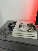 Playstation 4 pro 1TB white edition (incl spellen), Spelcomputers en Games, Spelcomputers | Sony PlayStation 4, Ophalen, Zo goed als nieuw