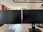 2x DELL Monitoren 24 inch. PC schermen, Computers en Software, Monitoren, Ophalen, Zo goed als nieuw, 60 Hz of minder, IPS