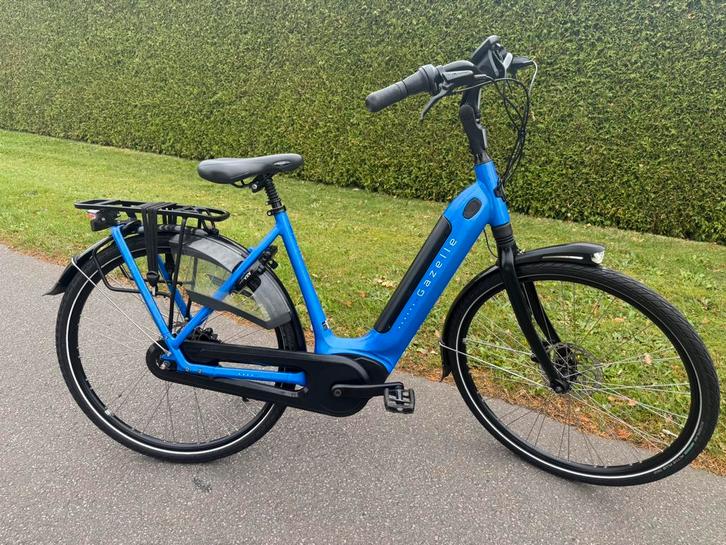 Elektrische Gazelle Grenoble C8 damesfiets bosch middenmotor, Fietsen en Brommers, Elektrische fietsen, Zo goed als nieuw, Gazelle