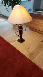 Mooie tafellamp, Huis en Inrichting, Lampen | Vloerlampen, Ophalen, Zo goed als nieuw, Hout, Minder dan 100 cm