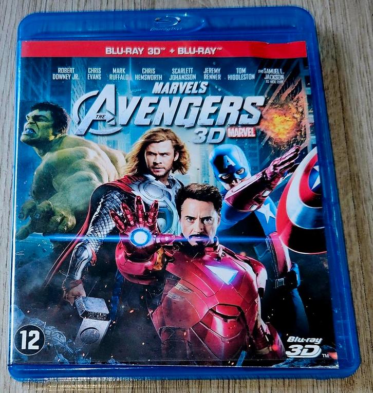 The Avengers - 3D Blu-ray + Blu-ray - Combo Pack, Cd's en Dvd's, Blu-ray, Zo goed als nieuw, Actie, 3D, Ophalen of Verzenden