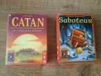 Catan en Saboteur kaartspellen, Drie of vier spelers, Ophalen of Verzenden, Zo goed als nieuw