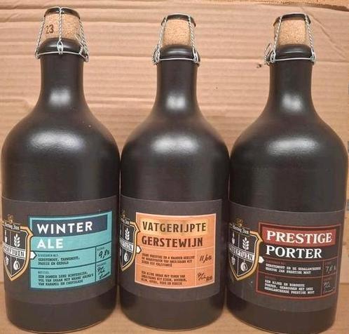 Hertog Jan Proeftuin 3 stuks incl vatgerijpt # set 2, Verzamelen, Biermerken, Nieuw, Flesje(s), Hertog Jan, Ophalen of Verzenden