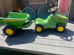 Traktor met aanhanger van Rolly toys  (John Deere ), Overige typen, Gebruikt, Ophalen of Verzenden
