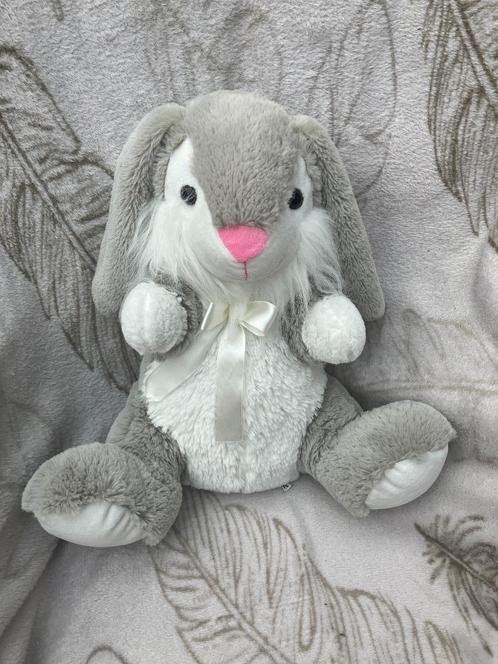 Grote knuffel Grijs / wit Konijn ( paashaas ), Kinderen en Baby's, Speelgoed | Knuffels en Pluche, Nieuw, Konijn, Ophalen of Verzenden