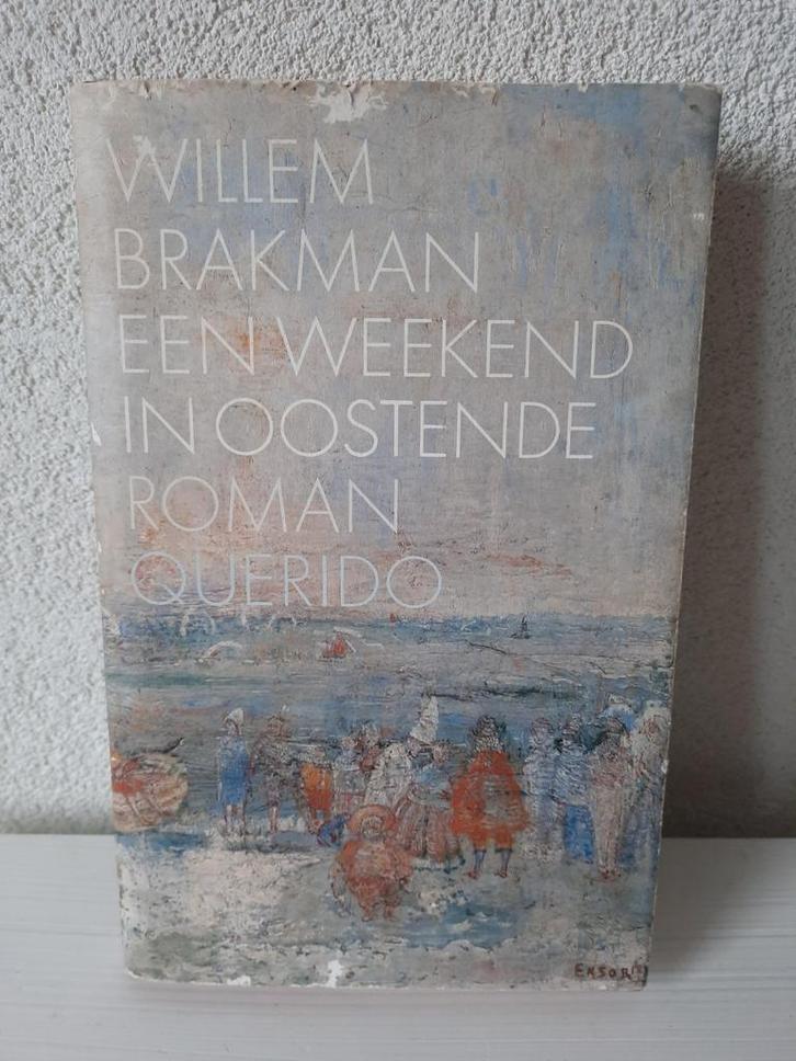 Boek Hardcover Willem Brakman Een Weekend in Oostende 1982, Boeken, Historische romans, Gelezen, Ophalen of Verzenden
