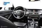 BMW 520i AUT. High Exe 2013 Blauw Navi Leder Memory Xenon El, Te koop, Benzine, Gebruikt, 750 kg
