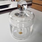 Royal Leerdam Kristalunie Dekselpot Koek, Antiek en Kunst, Antiek | Glas en Kristal, Ophalen of Verzenden