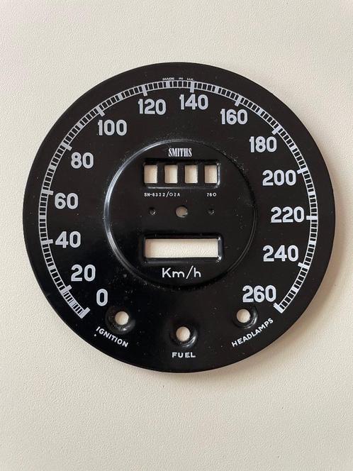 Jaguar E-type kilometer per uur wijzerplaat, Auto diversen, Auto-accessoires, Nieuw, Ophalen of Verzenden
