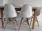 Eetkamer stoelen  5 stuks, Ophalen, Gebruikt, Hout, Wit
